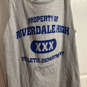 Gray Riverdale High Athletic Tank Top